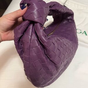 Bottega Veneta Teen Jodie Eggplant